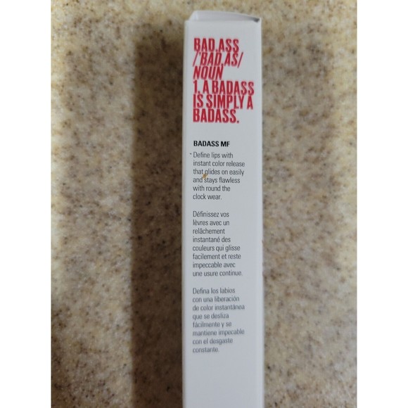 UOMA Badass MF Matte Filler Lip Liner in ROSS Full-Size BRAND NEW IN BOX RV $16 - Picture 5 of 6